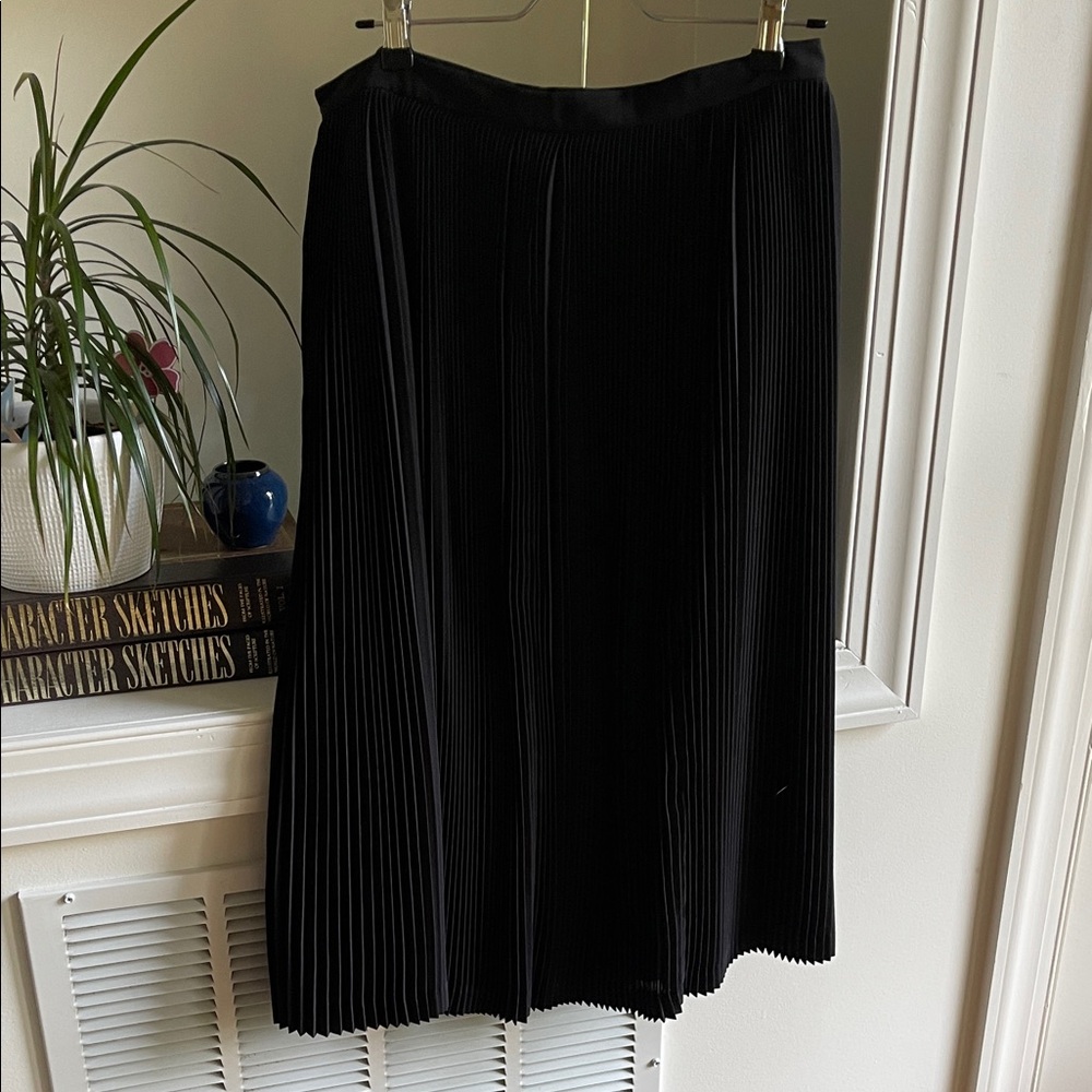 Calvin Klein Collection Black Midi Skirt